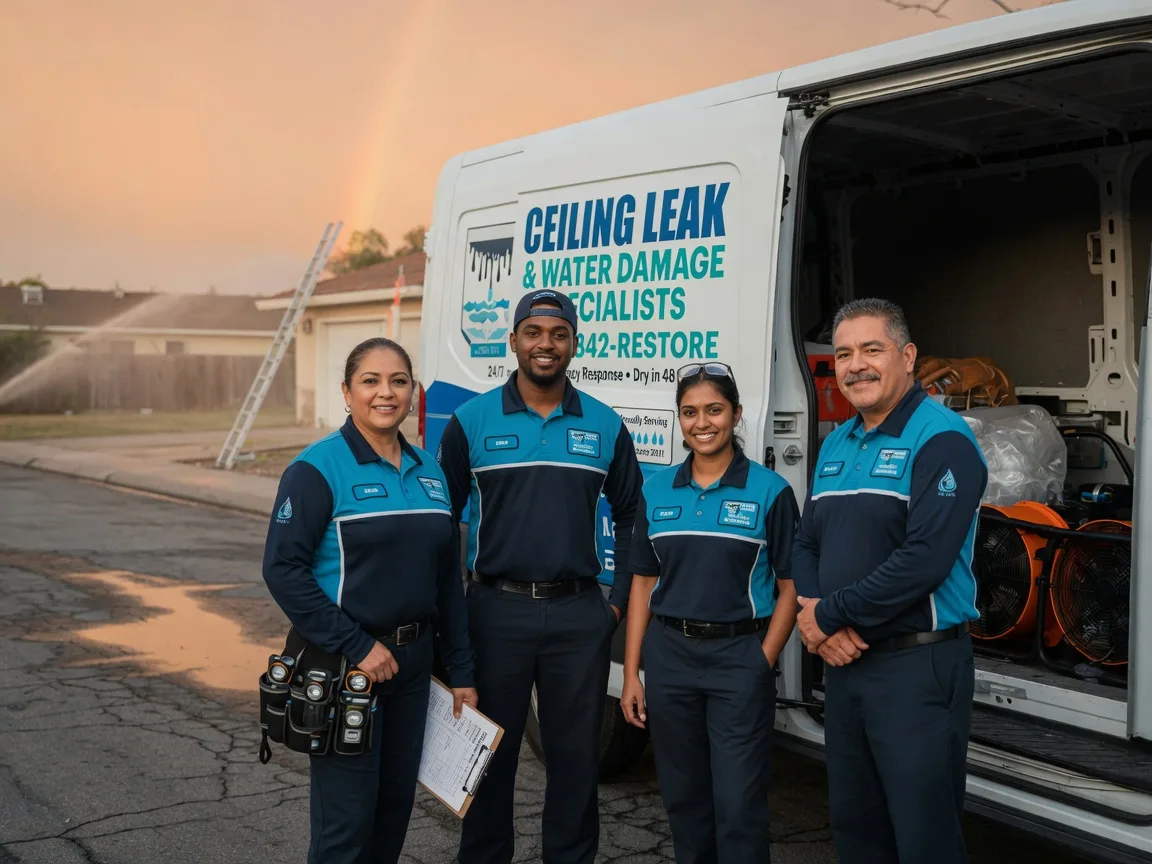Ceiling Leak Cleanup company in Hibbs, PA